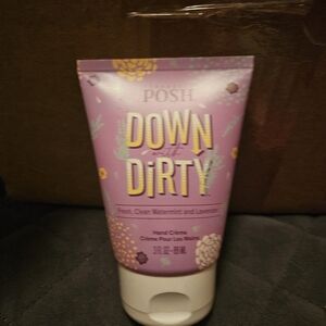 Posh Down with Dirty Hand Crème - Purple and Yellow